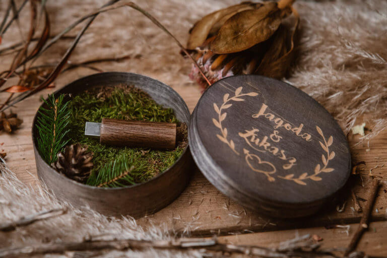 pudełko na pendrive