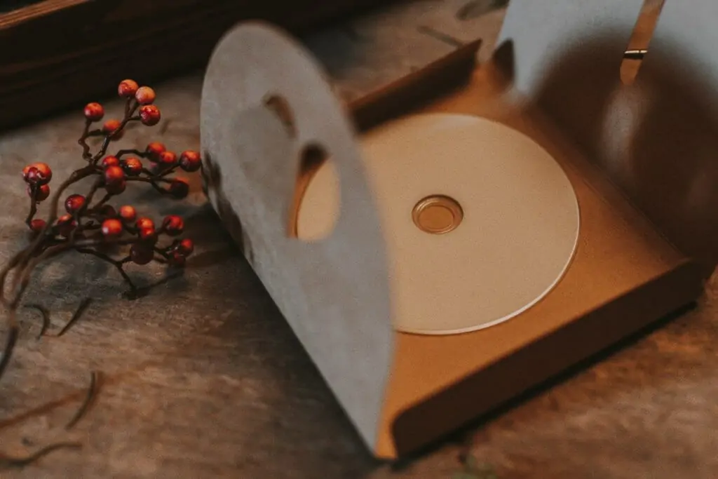 Kartonowa koperta na płytę CD/DVD