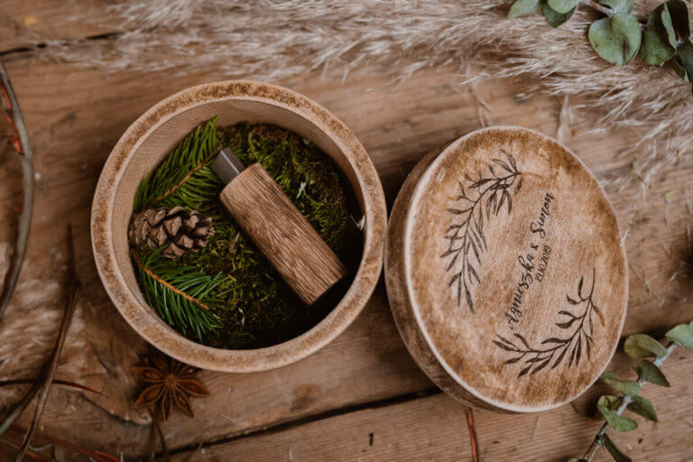 pendrive na prezent ślubny