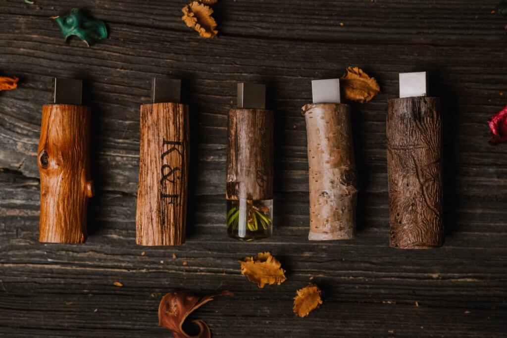 Drewniany pendrive