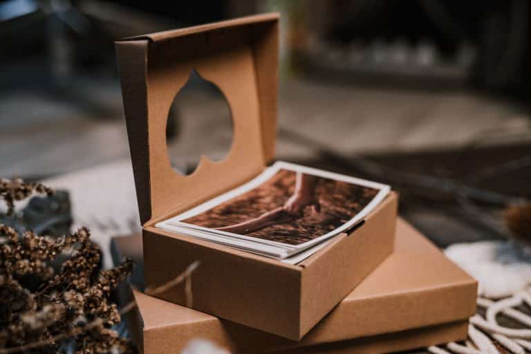 Opakowanie kartonowe z sercem-22