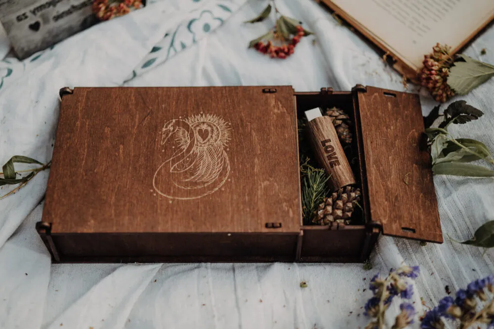 pudełko ze zdjęciami