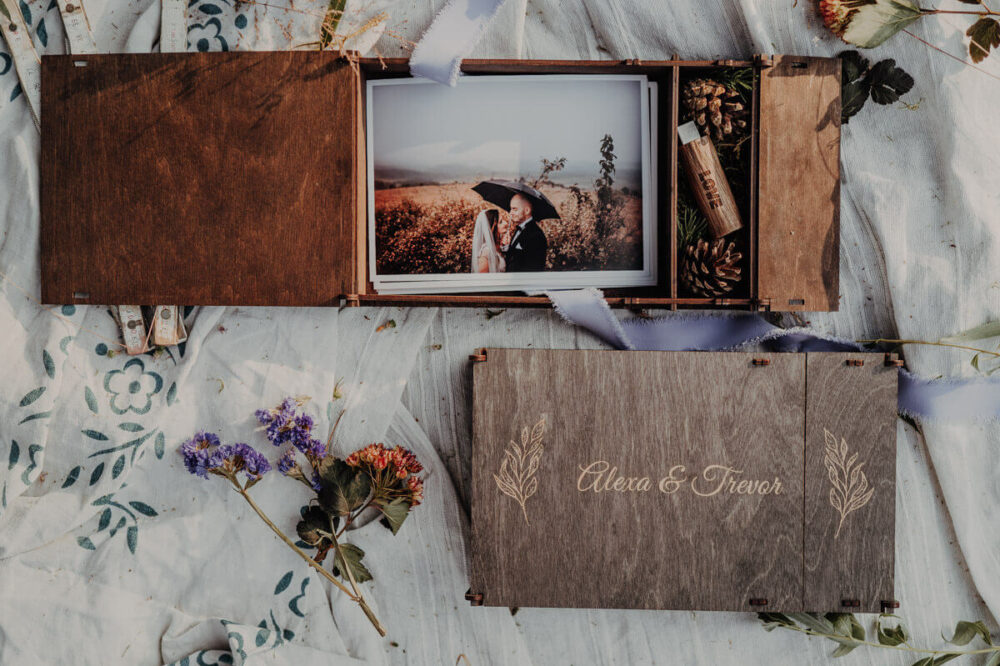 pudełka na zdjęcia z pendrivem 13x19