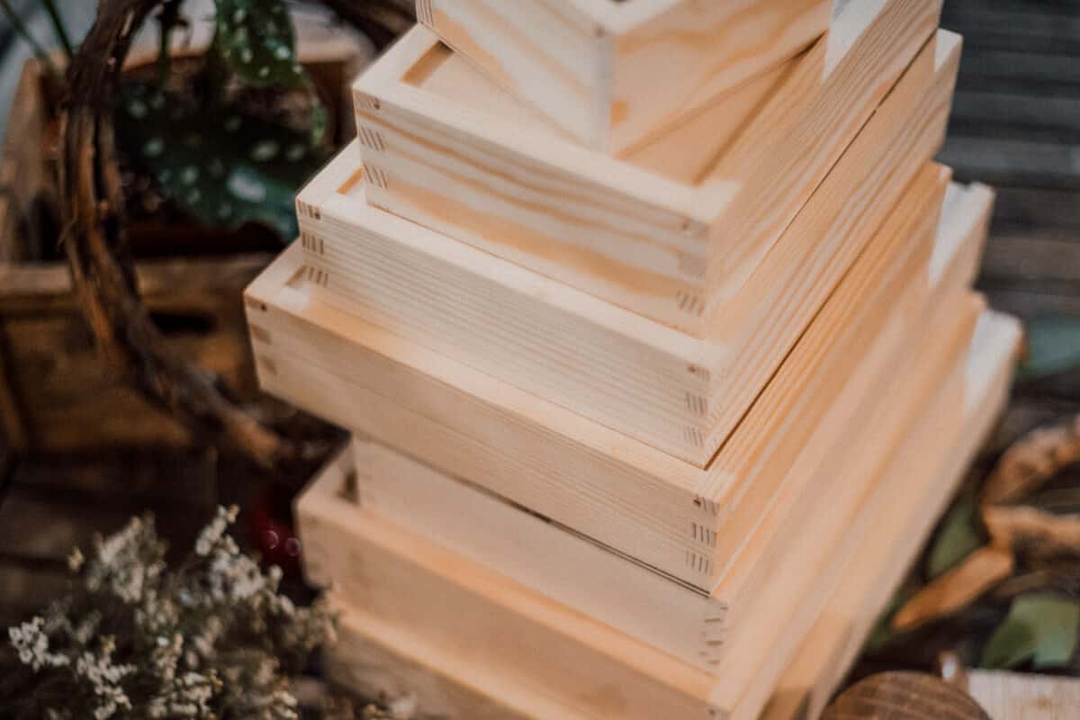 BASIC Drewniane pudełko na zdjęcia 10x15 cm 6